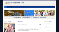 Desktop Screenshot of alegrelaw.com